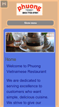 Mobile Screenshot of phuongrestaurant.com